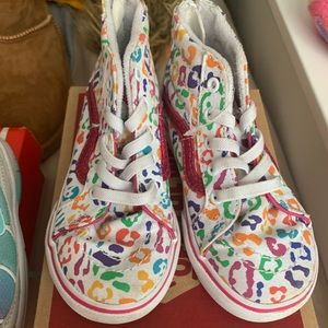 Girls Vans Sneakers-Toddler